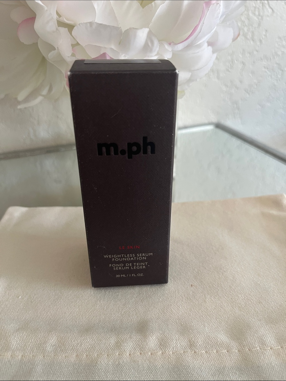 m.ph Le Skin Weightless Serum Foundation - Medium 120 warm